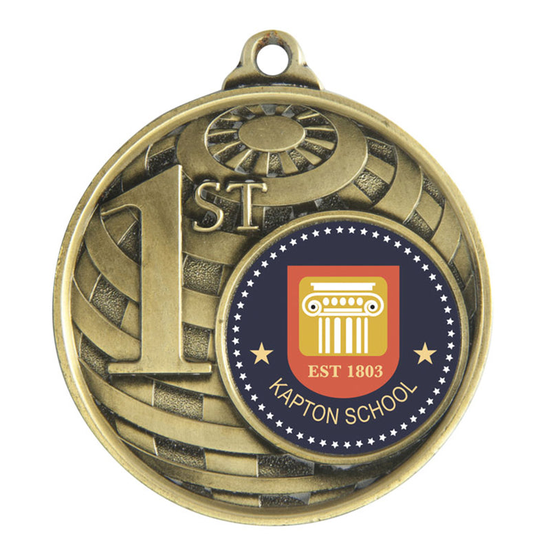 Global Medal -1st + 25mm insert