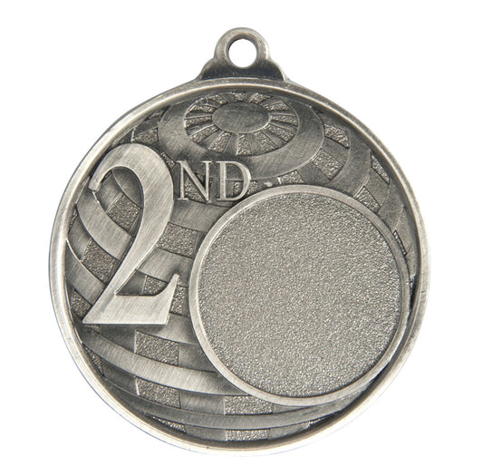 Global Medal -2nd + 25mm insert