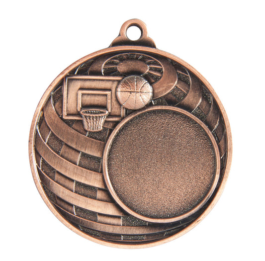 Global Medal -Basketball + 25mm insert