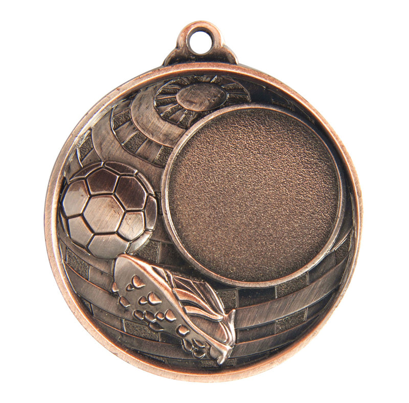 Global Medal -Football + 25mm insert