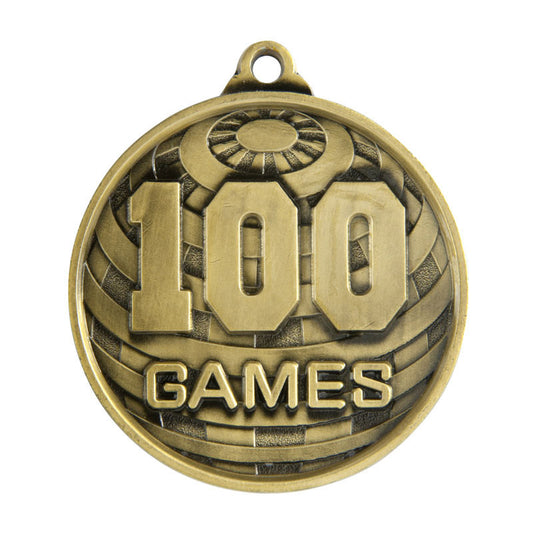 Global Medal-No. Games (100)
