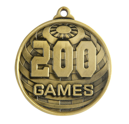 Global Medal-No. Games (200)