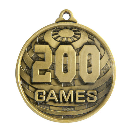 Global Medal-No. Games (200)
