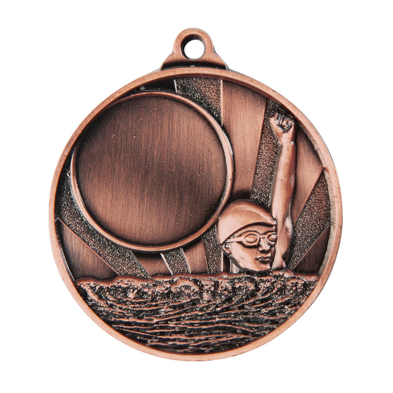 Sunrise Medal-Swimming+25mm insert