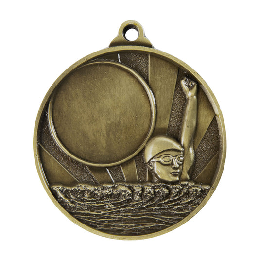 Sunrise Medal-Swimming+25mm insert