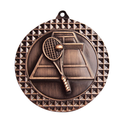 70mm Medal Tennis