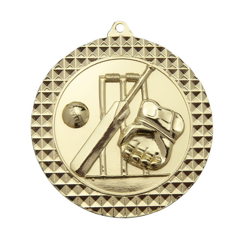 70mm Medal Cricket