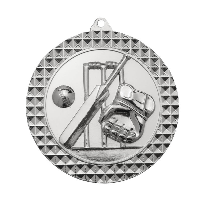 70mm Medal Cricket