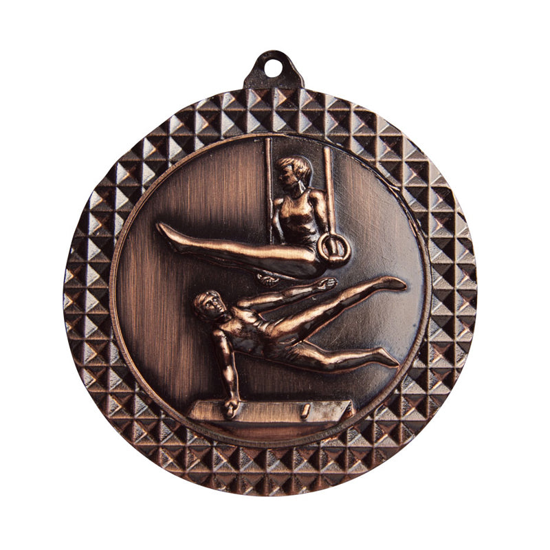 70mm Medal Gymnastics Male