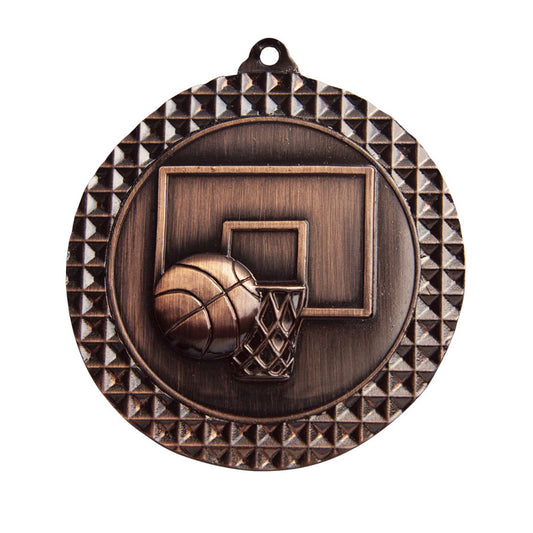 70mm Medal Basketball