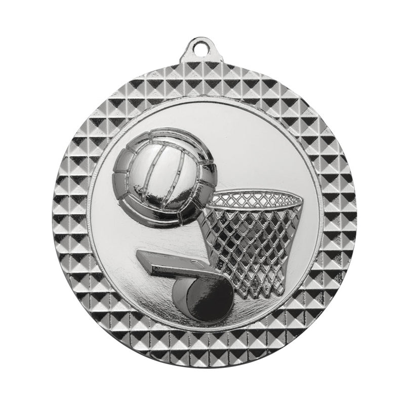 70mm Medal Netball