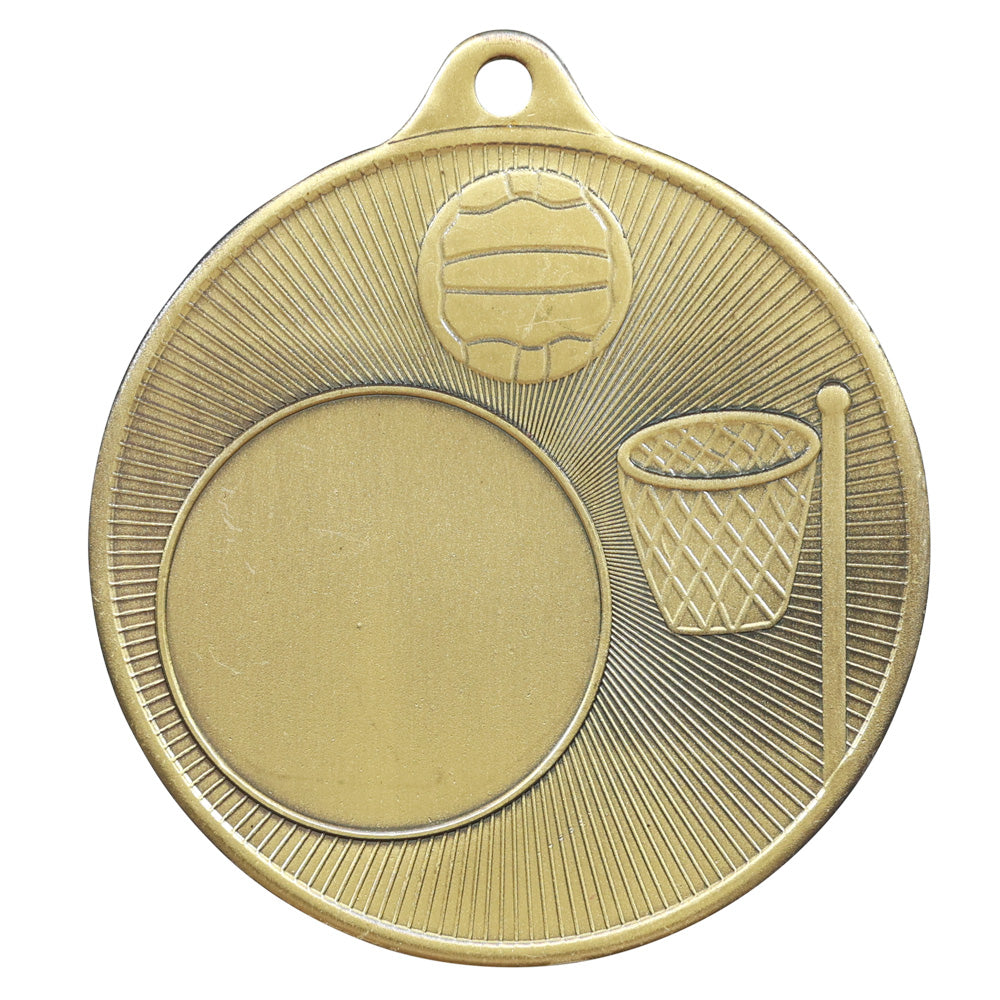 Universal Medal-Netball 50mm