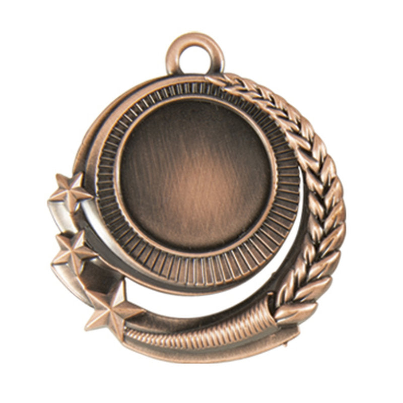 Star Wreath Medal- insert Bronze