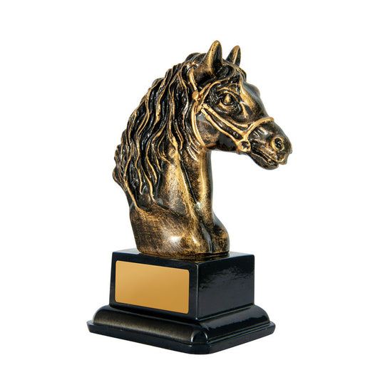 Horse on Base Gold-Black