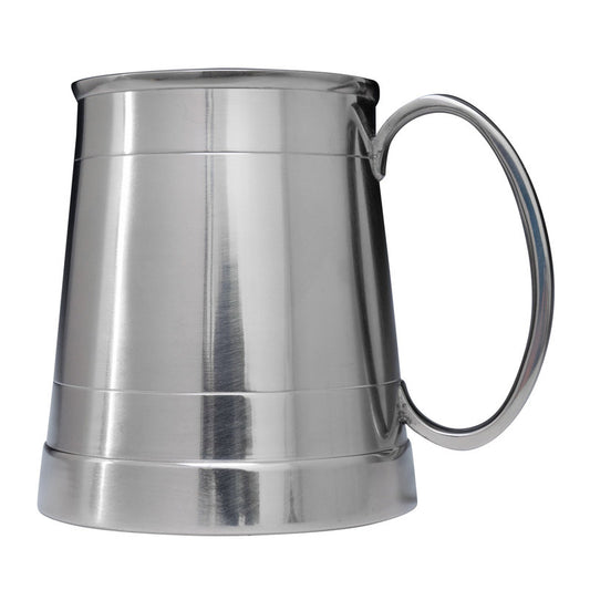 Pewter Finish Large Tankard 520ml