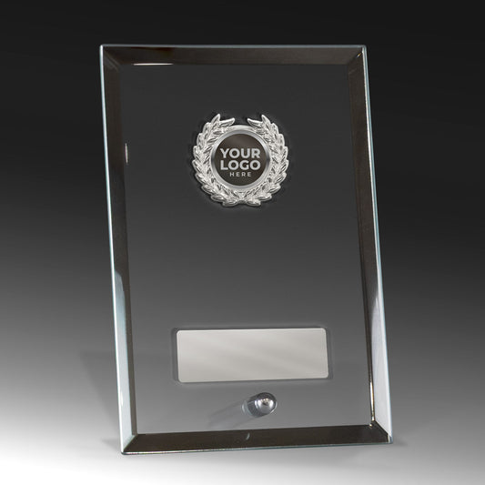 Mirror Rim Glass with Trim