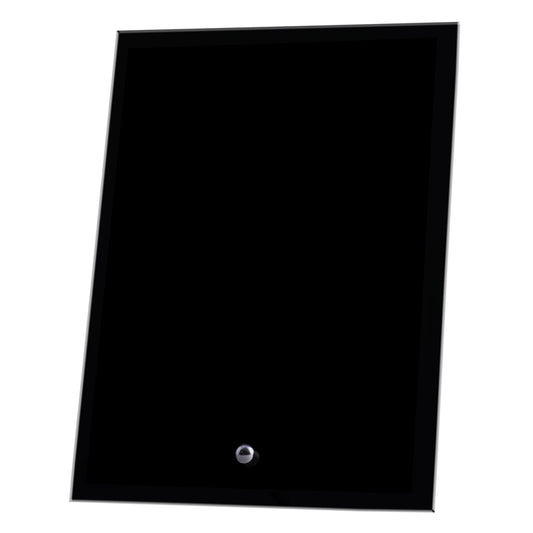 Laser Glass Rectangle Black