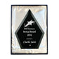 Laser Glass Arrowhead-Black