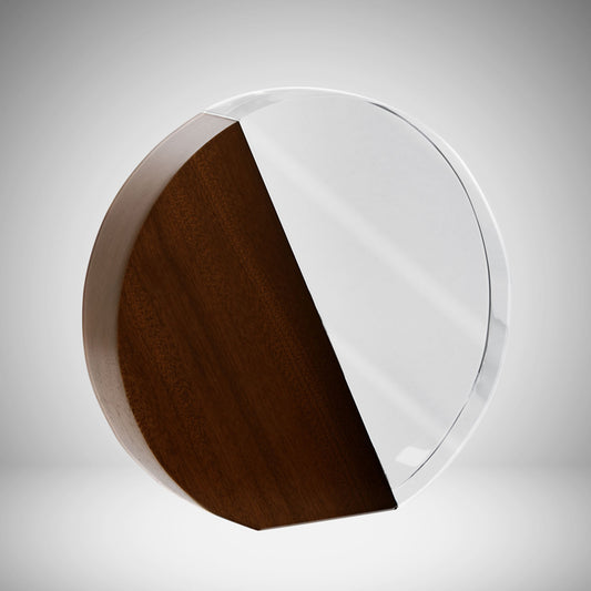 Crystal/Timber Circle-Red/Brown Timber