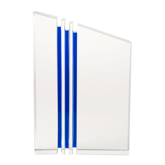 Triple Blue Stripe Crystal