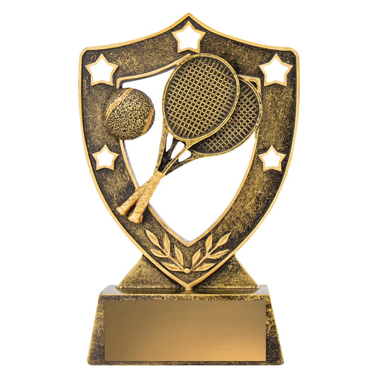 Tennis Gold Shield