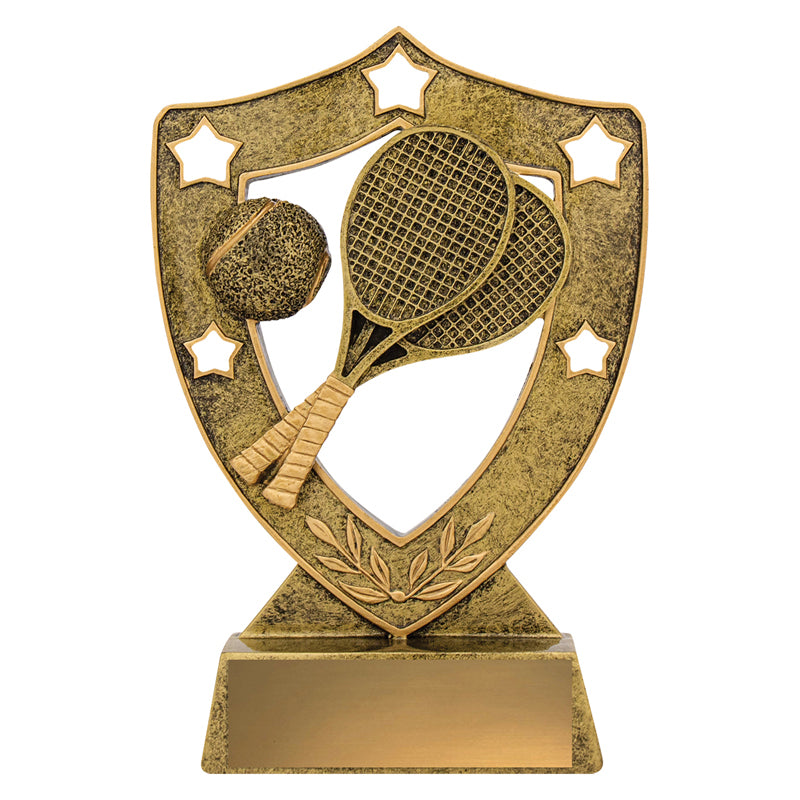 Tennis Gold Shield