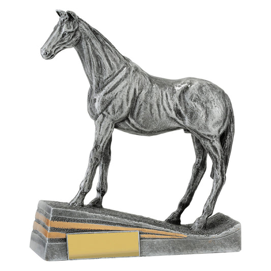 Silver Standing Horse