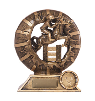 3D Break-thru-Showjumping Horse