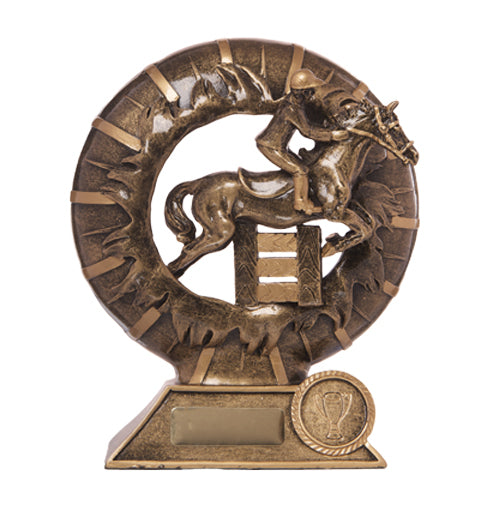 3D Break-thru-Showjumping Horse