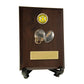 Plaque with Gridiron Football Trim