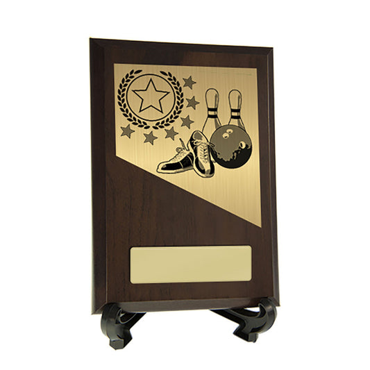 Plaque with Tenpin Trim