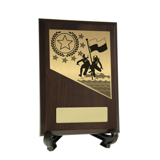 Plaque with Lifesaving Trim