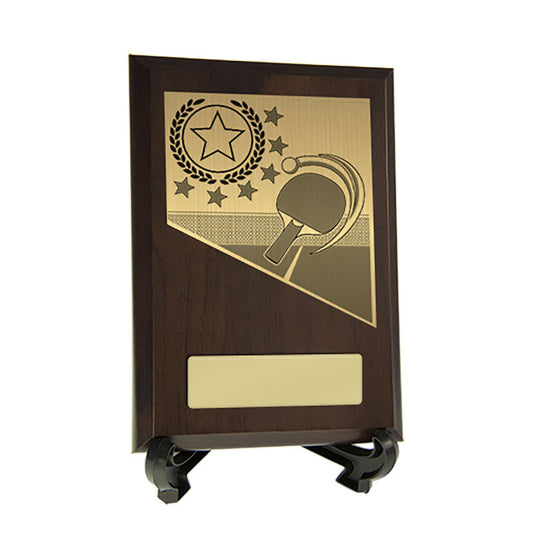 Plaque with Table Tennis Trim