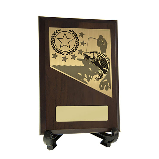 Plaque with Fishing Trim
