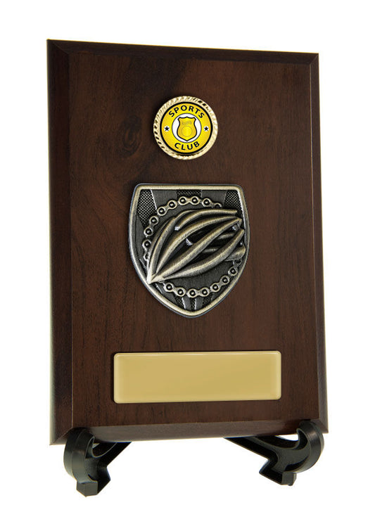 Plaque with Cycling Trim