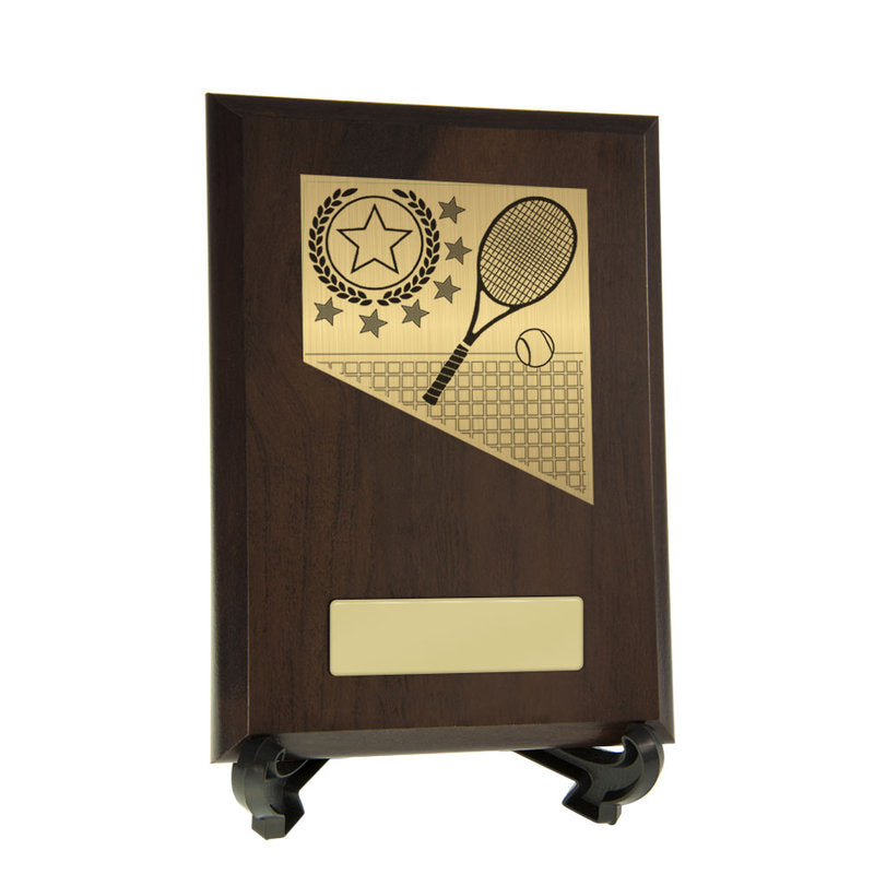 Plaque with Tennis Trim