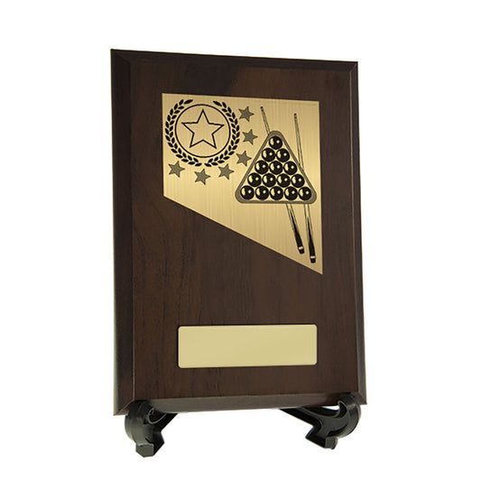 Billiards Theme on Plaque