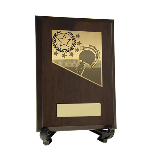 Plaque with Table Tennis Trim