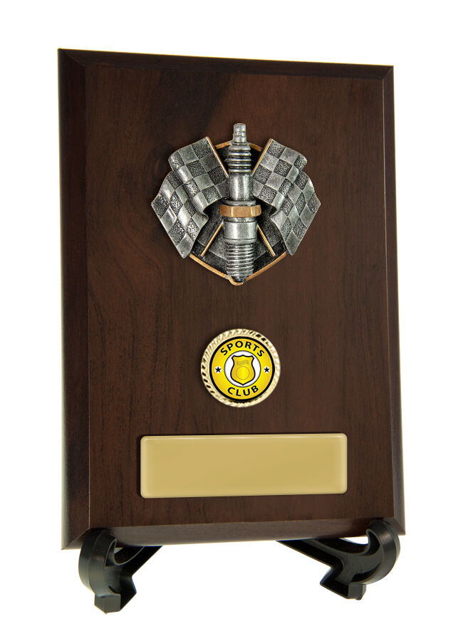 Plaque with Motorsports Trim