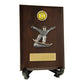Plaque with Snowboard Trim