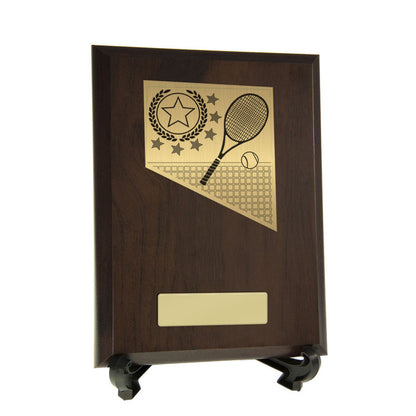 Plaque with Tennis Trim