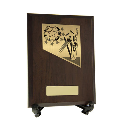 Cricket Theme on Plaque