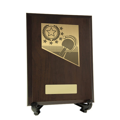 Plaque with Table Tennis Trim