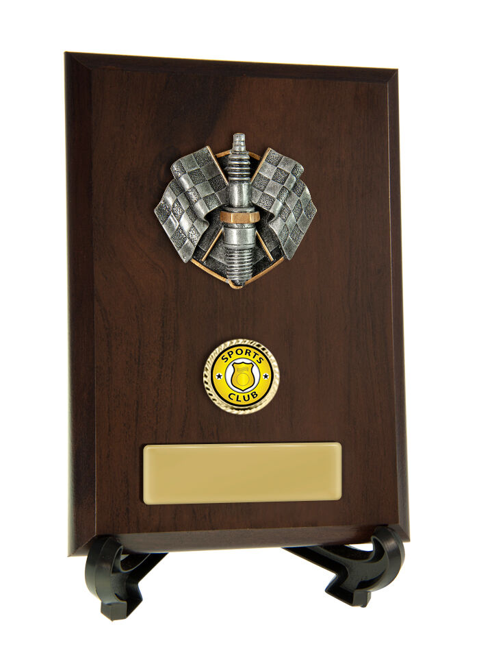Plaque with Motorsports Trim