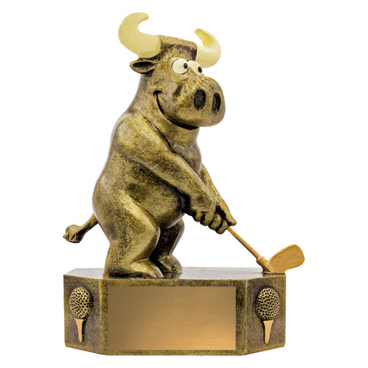 Golf Prize Bull