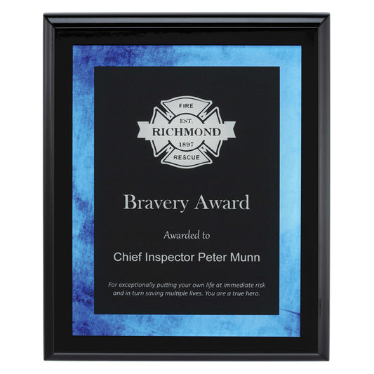 Vivid Plaque - Blue