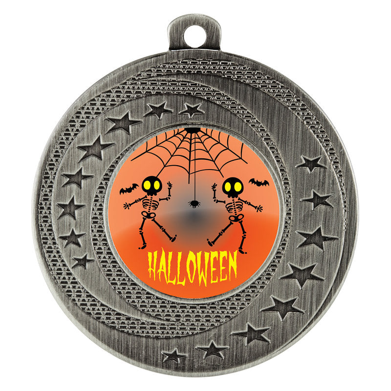 Medal - Halloween Skeletons