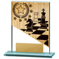 Chess Theme on Glass