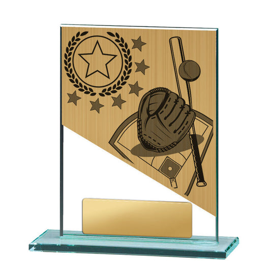 Baseball Theme on Glass
