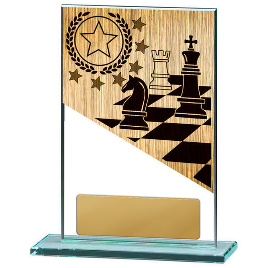 Chess Theme on Glass